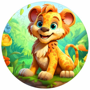 Kids Puzzle LION