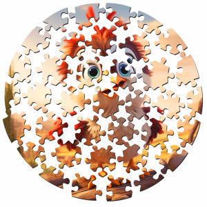 Dečija Drvena Puzzla CVRLE